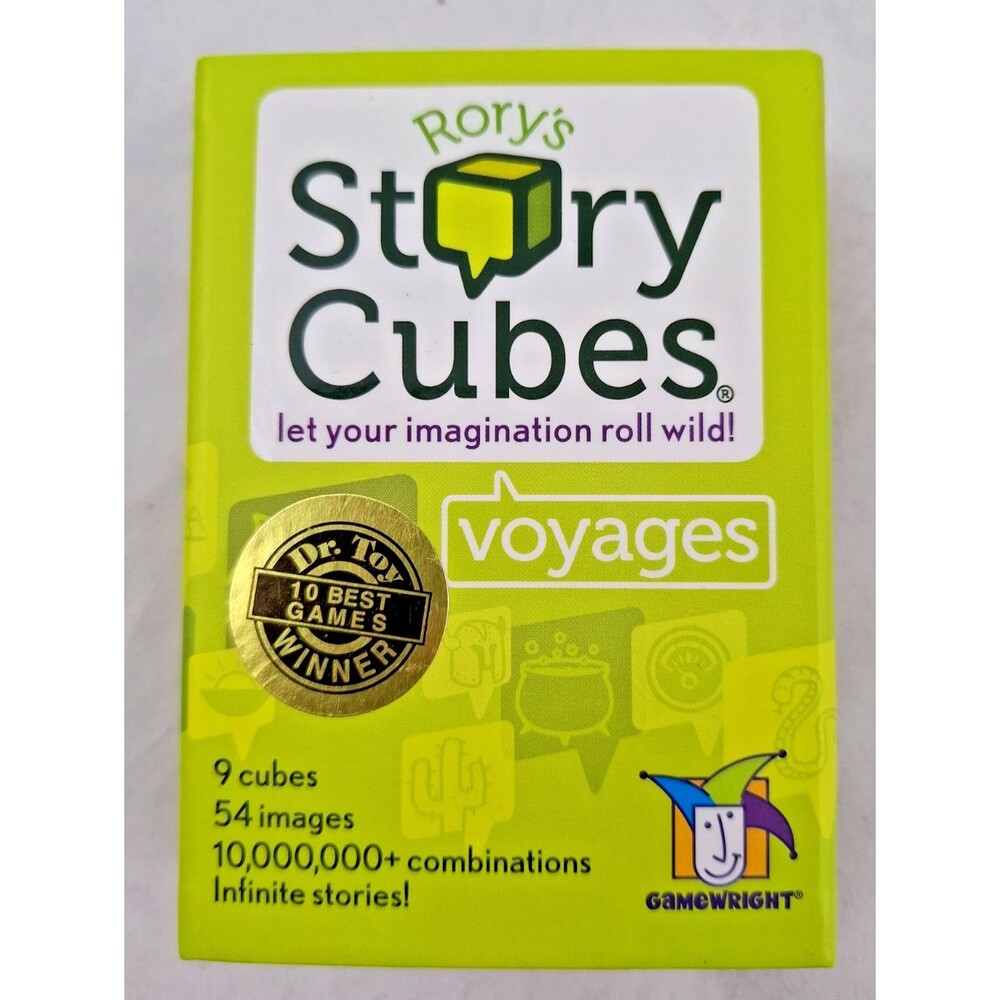 Gamewright Rory's Story Cubes Voyages-Storytelling Dice Game-New in Box!